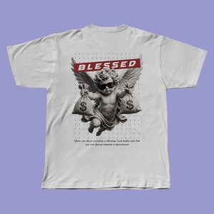Camiseta - Graphic Tee Blessed - Edición Streetwear