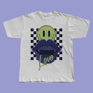 Camiseta Graphic Tee "Love" – Estilo Urbano Unisex