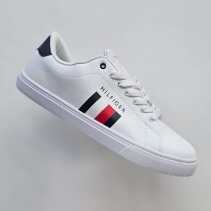 Zapatillas Estilo Tommy Hilfiger Casual Blanco Low-Top