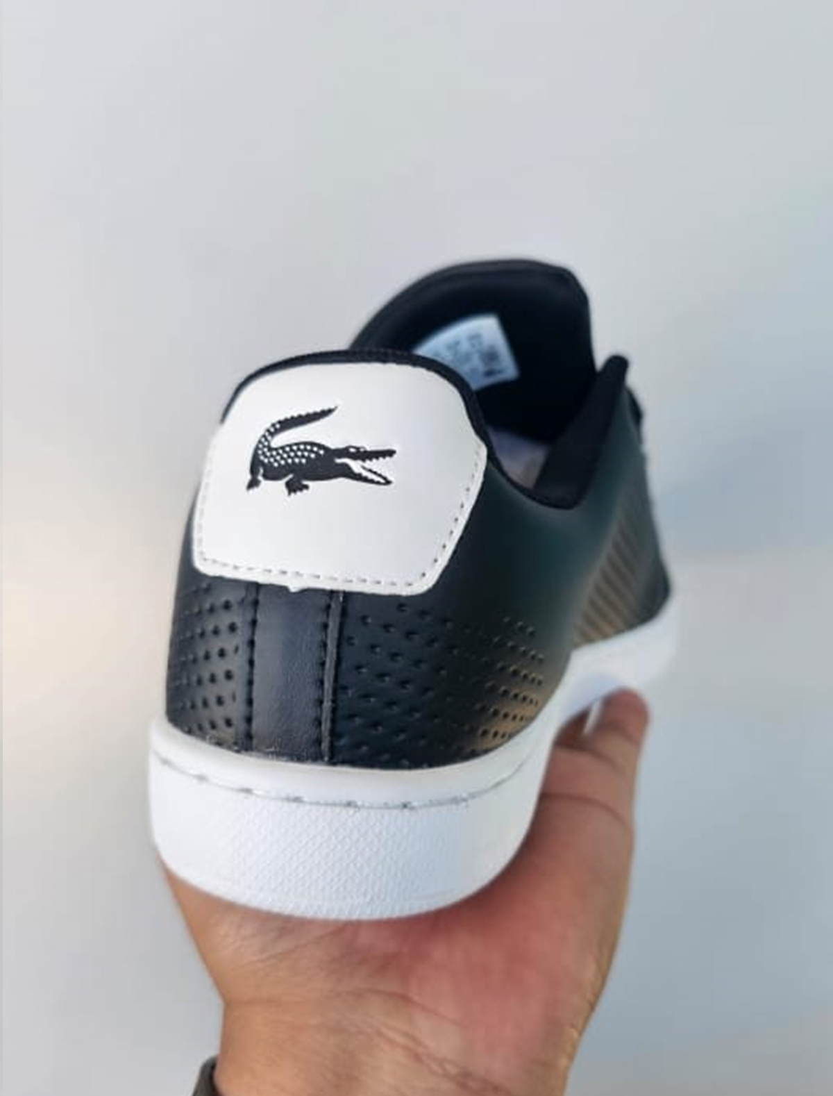 Zapatillas Estilo Lacoste Casual Negro Low-Top - Imagen 2